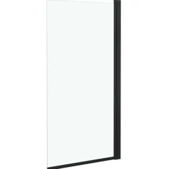 vidaXL Cabine de douche ESG 68x130 cm Noir