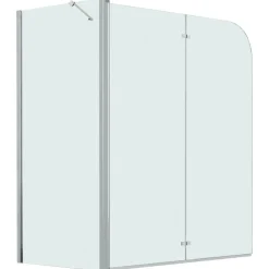vidaXL Cabine de douche pliante ESG 120x68x130 cm