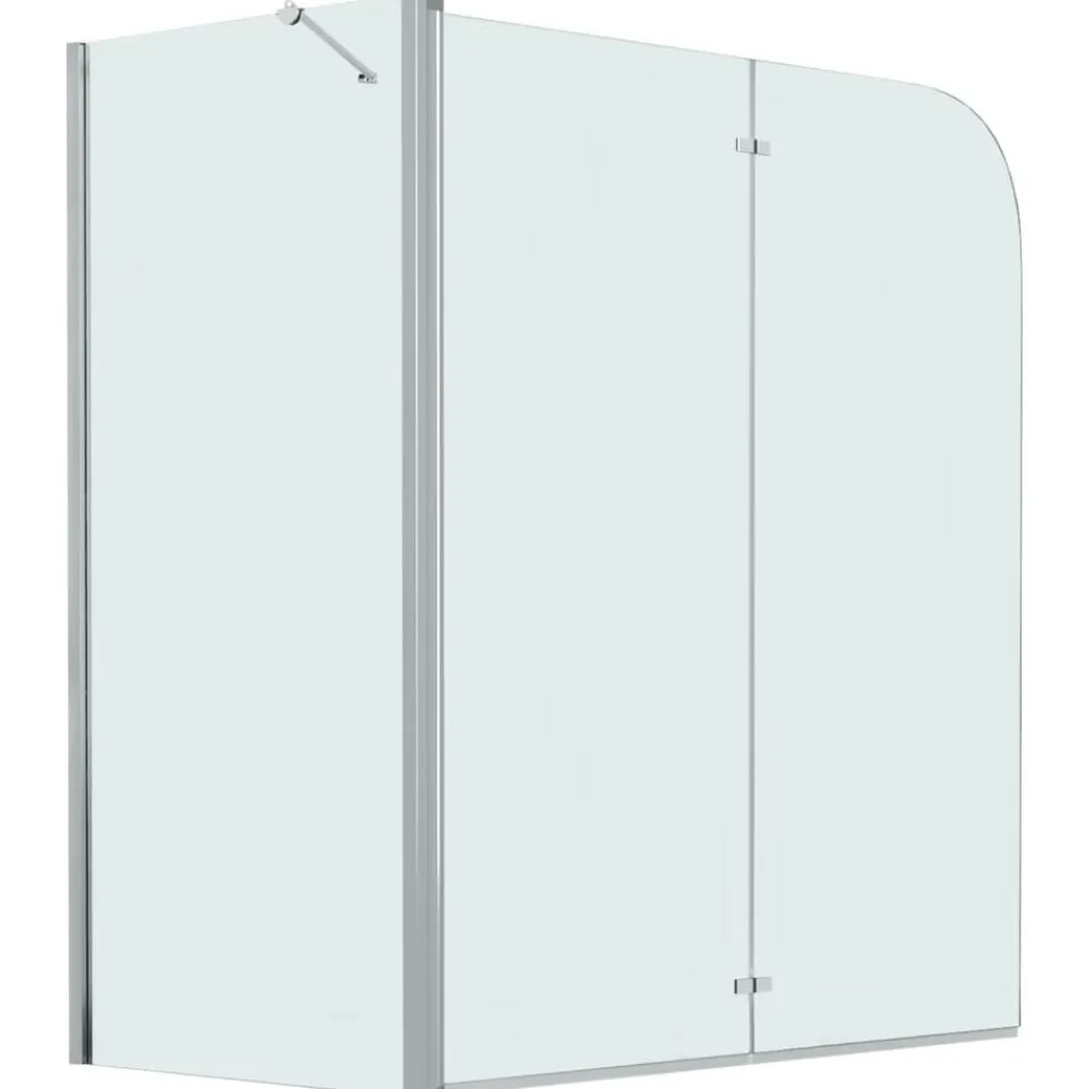 vidaXL Cabine de douche pliante ESG 120x68x130 cm