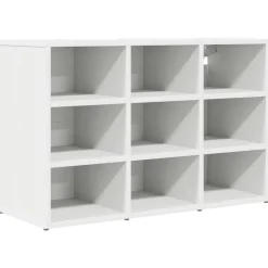 vidaXL Cabinet à chaussures 77,5 x 30 x 51 cm Bois d'ingénierie