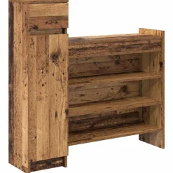 vidaXL Cabinet à chaussures avec porte 100,5 x 28 x 100 cm