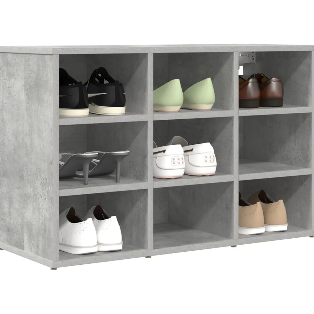vidaXL Cabinet à chaussures avec étagère 77,5 x 30 x 51 cm