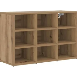 vidaXL Cabinet à chaussures Chêne artisanal 77,5 x 30 x 51 cm