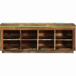 vidaXL Cabinet à chaussures avec étagère Marron 110 x 35 x 40 cm