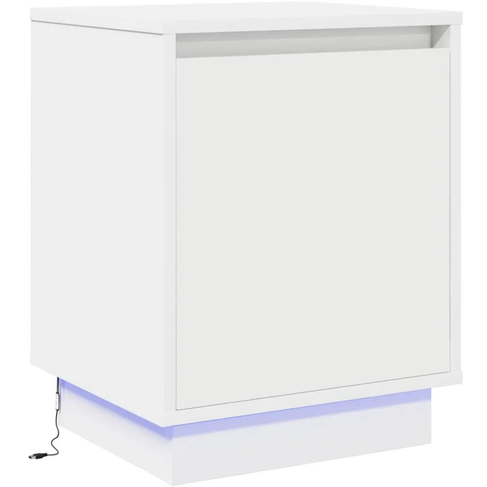 vidaXL Cabinet de chevet 39 x 34,5 x 50 cm Bois d'ingénierie