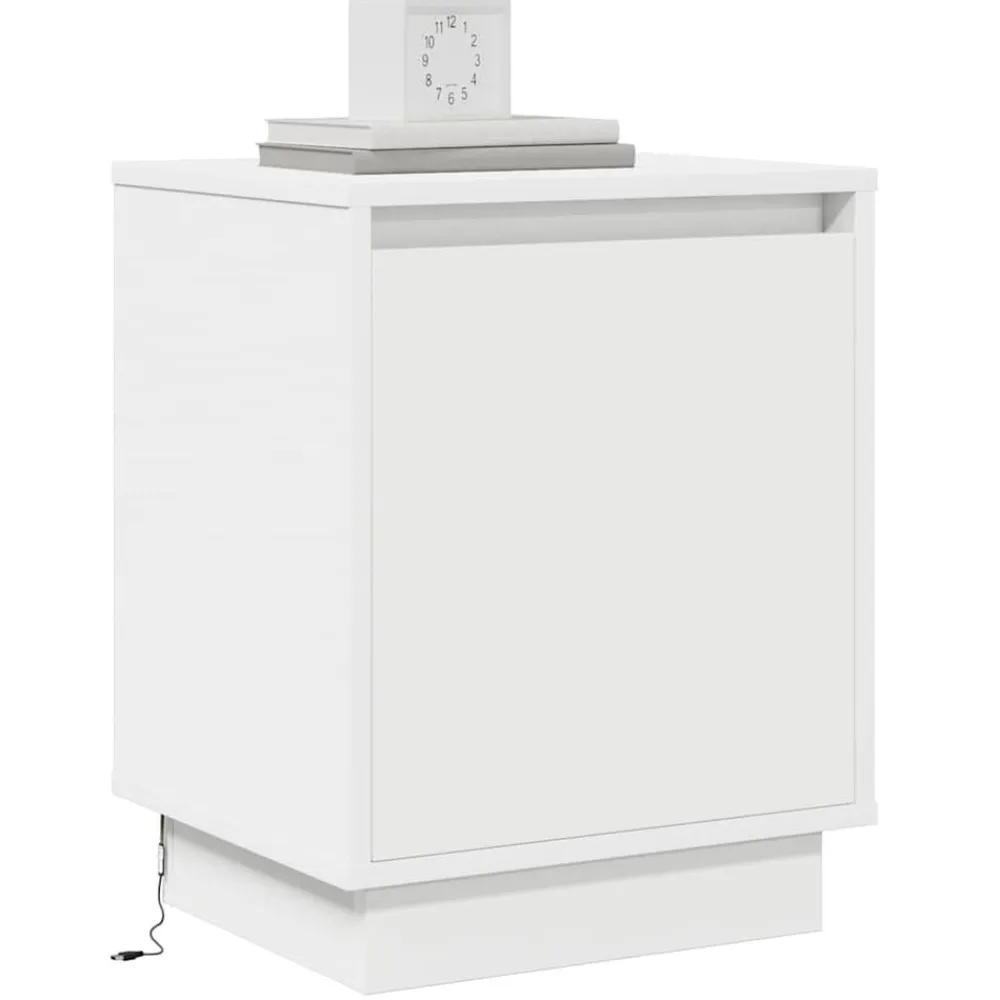 vidaXL Cabinet de chevet 39 x 34,5 x 50 cm Bois d'ingénierie