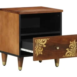 vidaXL Cabinet de chevet avec tiroir 40 x 33 x 46 cm