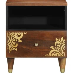 vidaXL Cabinet de chevet avec tiroir 40 x 33 x 46 cm