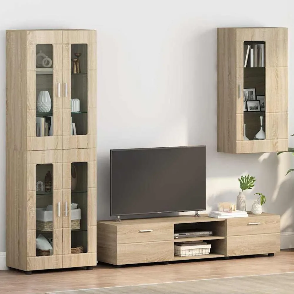 vidaXL Cabinet en Bois Chêne Sonoma 50 x 29 x 100 cm Bois d'ingénierie