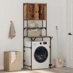 vidaXL Cabinet pour lave-linge 68 x 48,5 x 194 cm