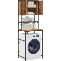 vidaXL Cabinet pour lave-linge 68 x 48,5 x 194 cm
