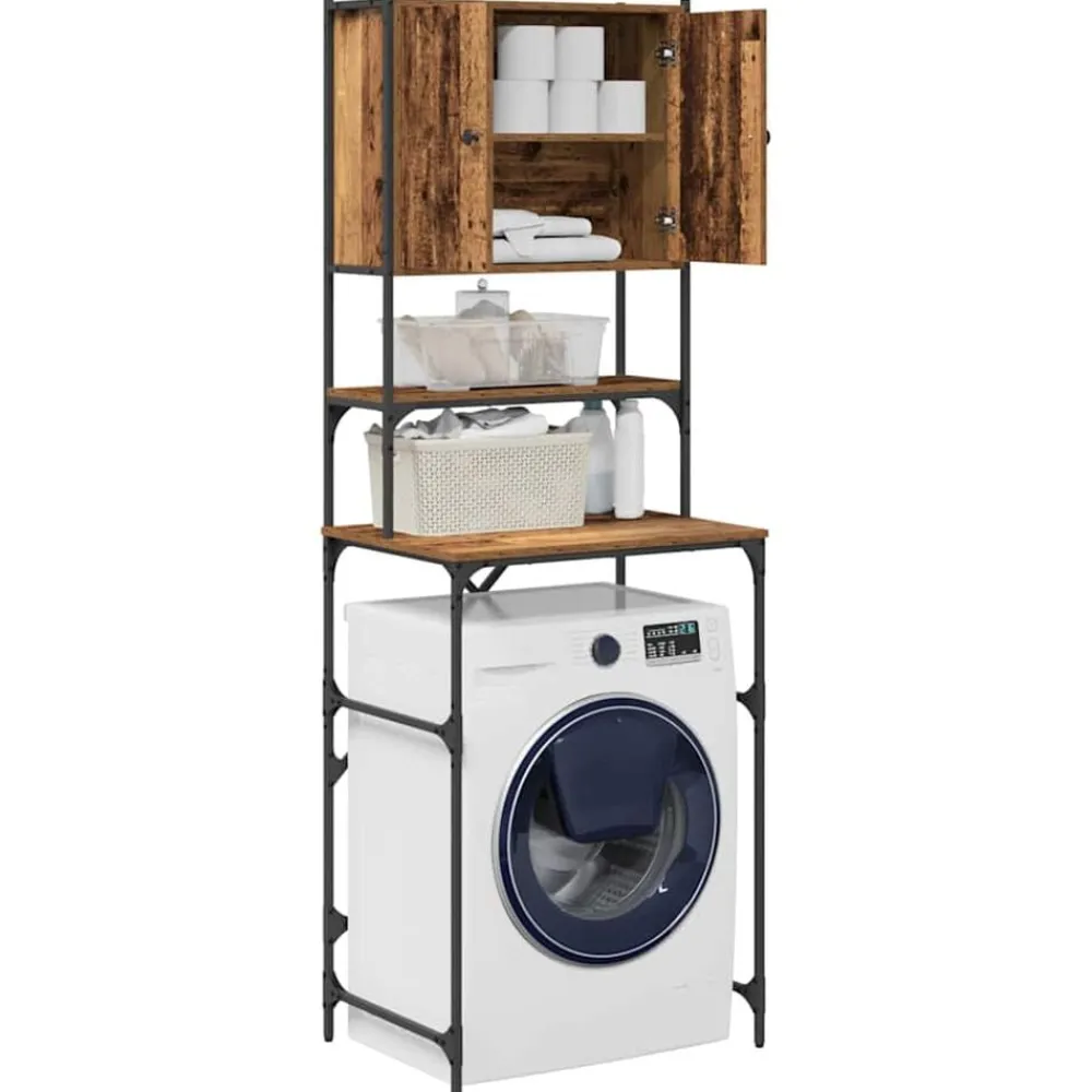 vidaXL Cabinet pour lave-linge 68 x 48,5 x 194 cm