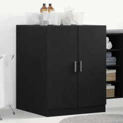 Accessoires Pour Appareils Électroménagers-vidaXL Cabinet pour lave-linge Chêne noir 70,5 x 71,5 x 91,5 cm Ch&ecirc;ne noir