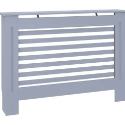 vidaXL Cache-radiateur anthracite 112x19x81,5 cm MDF