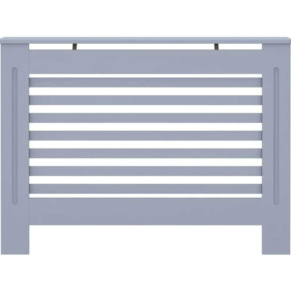 vidaXL Cache-radiateur anthracite 112x19x81,5 cm MDF