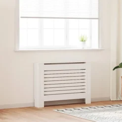 vidaXL Cache-radiateur 112x19x81,5 cm MDF
