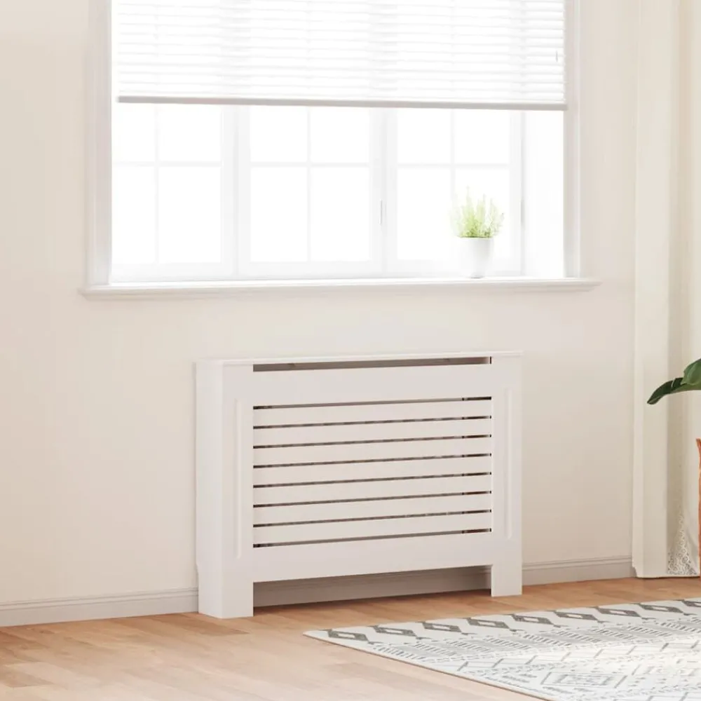 vidaXL Cache-radiateur 112x19x81,5 cm MDF
