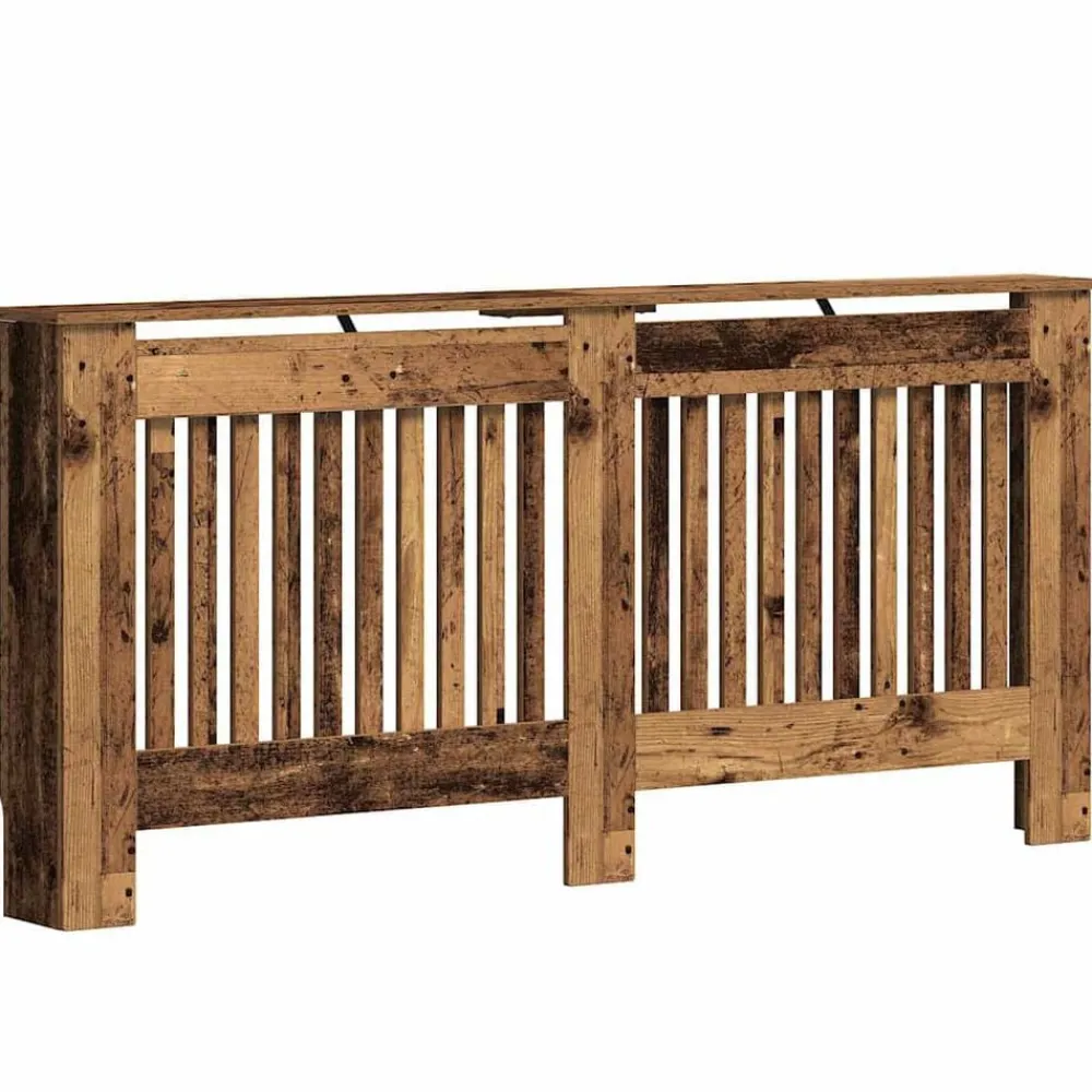 Accessoires Pour Appareils Électroménagers-vidaXL Cache-Radiateur 172 x 19 x 81,5 cm Bois ancien