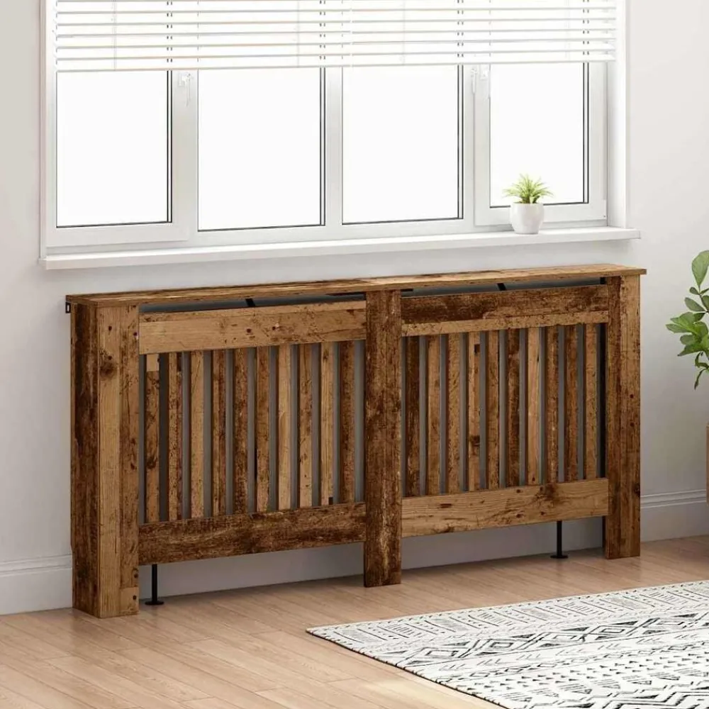 Accessoires Pour Appareils Électroménagers-vidaXL Cache-Radiateur 172 x 19 x 81,5 cm Bois ancien