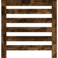 Accessoires Pour Appareils Électroménagers-vidaXL Cache-radiateur chêne fumé 78x20x82 cm bois d'ingénierie Ch&ecirc;ne fumé