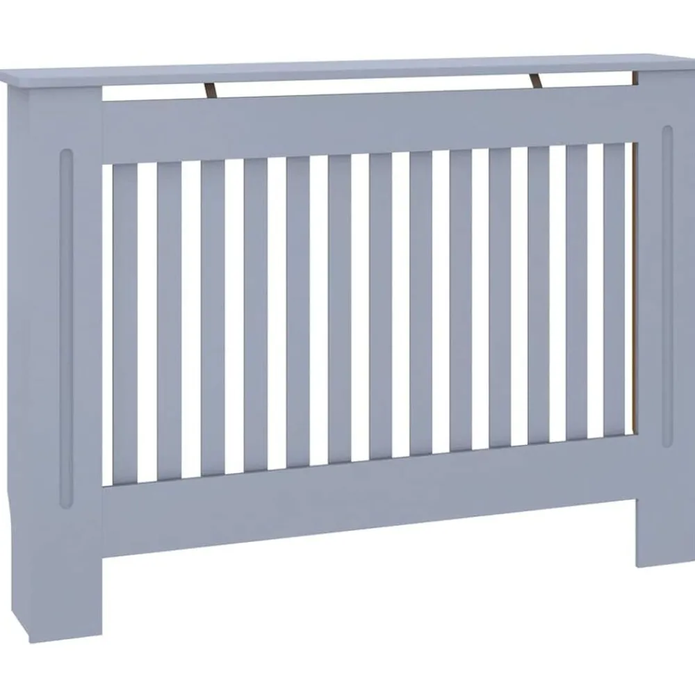vidaXL Cache-radiateur 112x19x81,5 cm MDF