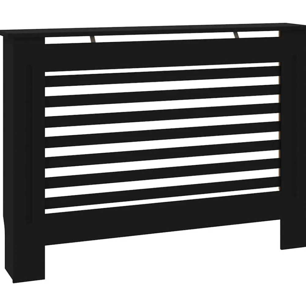 vidaXL Cache-radiateur 112x19x81,5 cm MDF