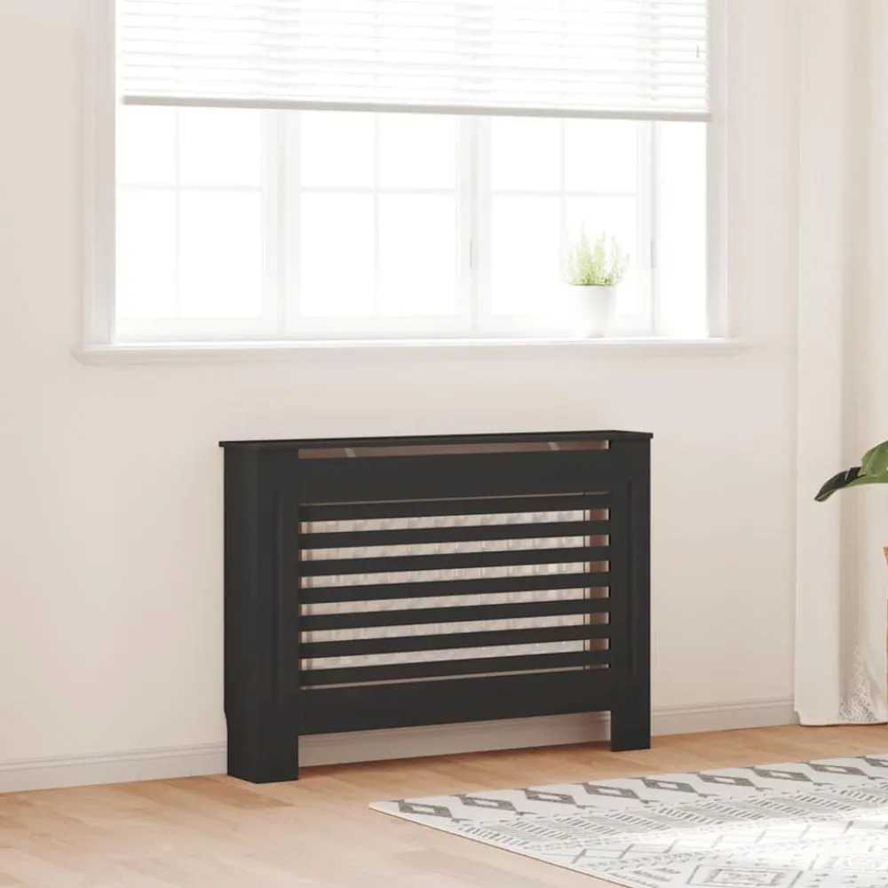 vidaXL Cache-radiateur 112x19x81,5 cm MDF