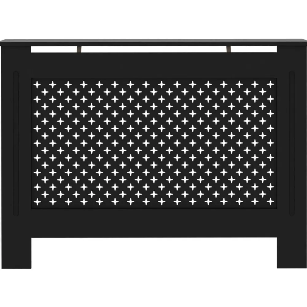 vidaXL Cache-radiateur 112x19x81,5 cm MDF