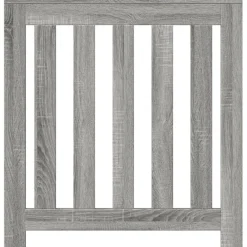 vidaXL Cache-radiateur 78x20x82 cm bois d'ingénierie