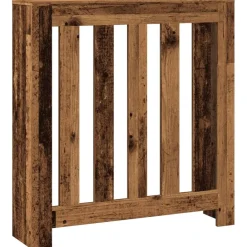 Accessoires Pour Appareils Électroménagers-vidaXL Cache-radiateur 78x20x82 cm bois d'ingénierie Vieux bois