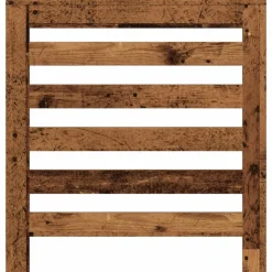 vidaXL Cache-radiateur 78x20x82 cm bois d'ingénierie