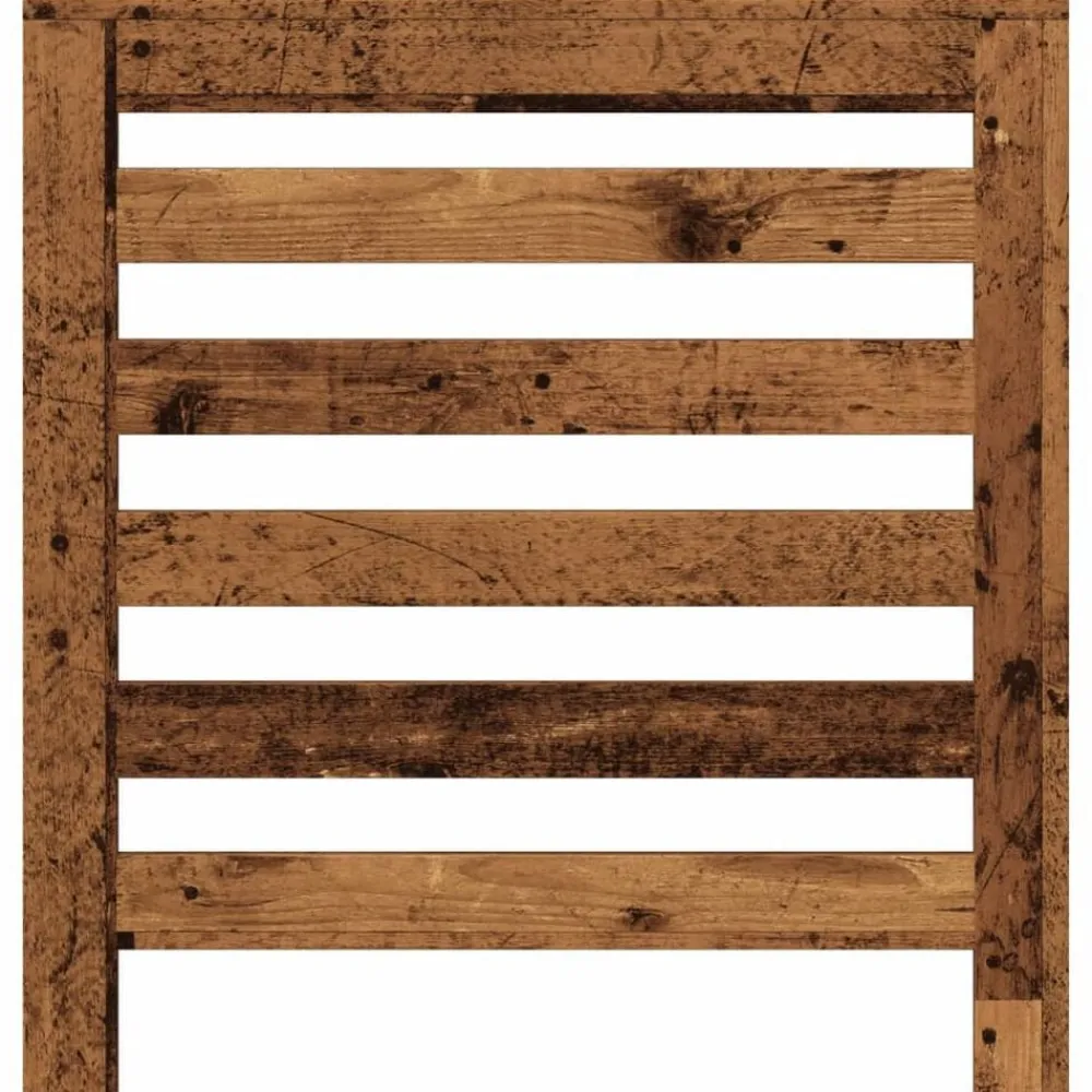vidaXL Cache-radiateur 78x20x82 cm bois d'ingénierie