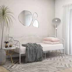vidaXL Cadre de canapé-lit sans matelas métal 90x200 cm