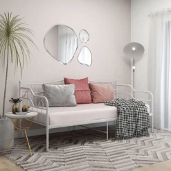 vidaXL Cadre de canapé-lit sans matelas métal 90x200 cm