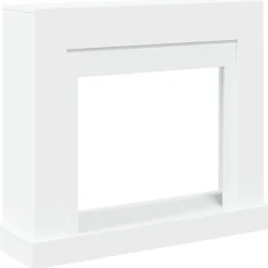 vidaXL Cadre de cheminée 100x30x87,5 cm bois d'ingénierie