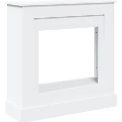 vidaXL Cadre de cheminée 90x30x90 cm bois d'ingénierie