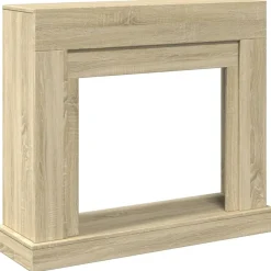 Accessoires Pour Cheminées & Poêles À Bois-vidaXL Cadre de cheminée chêne sonoma 100x30x87,5 cm bois d'ingénierie Ch&ecirc;ne sonoma