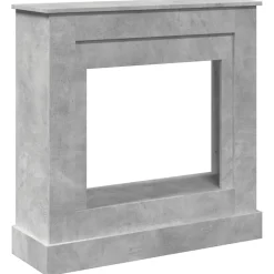 vidaXL Cadre de cheminée 90x30x90 cm bois d'ingénierie