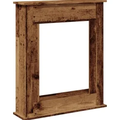 Accessoires Pour Cheminées & Poêles À Bois-vidaXL Cadre de cheminée 75x20x87,5 cm bois d'ingénierie Vieux bois