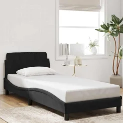 vidaXL Cadre de lit avec tête de lit Dover 80x200 cm velours