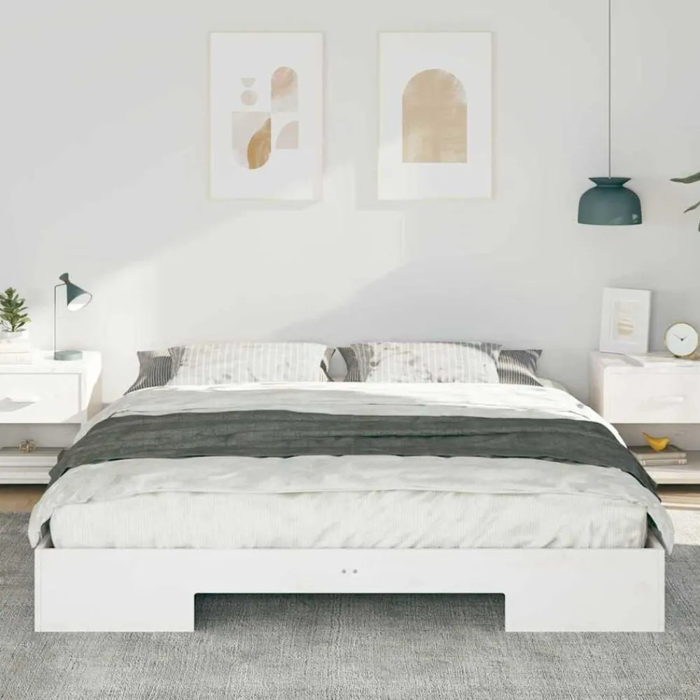 vidaXL Cadre de lit 200 x 200 cm