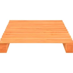 vidaXL Cadre de lit de palette sans matelas 90x200 cm bois massif
