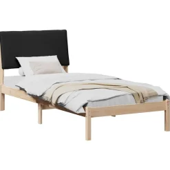 vidaXL Cadre de lit 100 x 200 cm Bois massif en pin