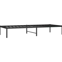 vidaXL Cadre de lit métal sans matelas 75x190 cm