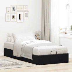 vidaXL Cadre de lit ottoman sans matelas 80x200 cm velours