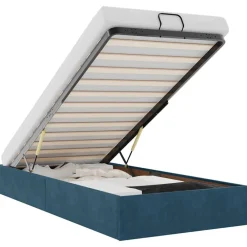 vidaXL Cadre de lit ottoman sans matelas 80x200 cm velours
