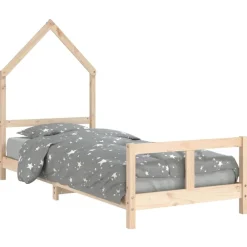 vidaXL Cadre de lit pour enfants 80x200 cm bois de pin massif