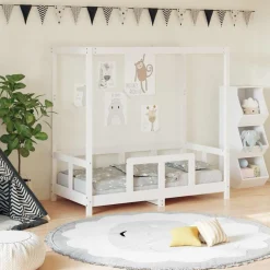 vidaXL Cadre de lit pour enfant 70x140 cm bois de pin massif