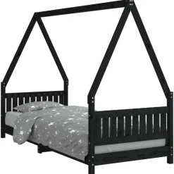 vidaXL Cadre de lit pour enfants 80x200 cm bois de pin massif