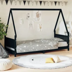 vidaXL Cadre de lit pour enfants 80x200 cm bois de pin massif